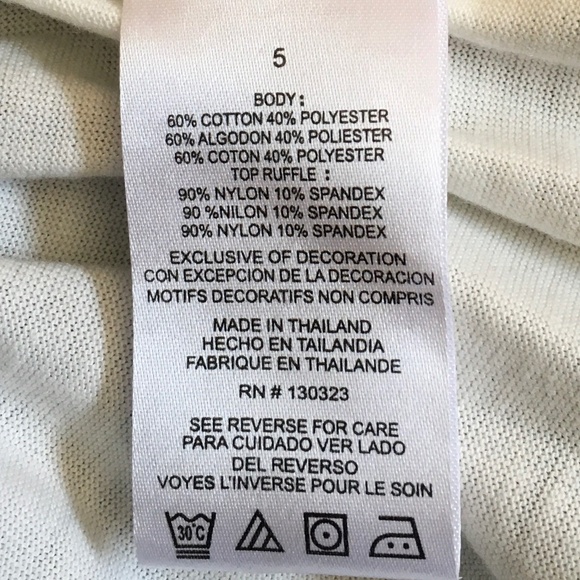 Kids Headquarters 2 Pc. Heart top& leggings set, Little Girl size 5. - Picture 6 of 12